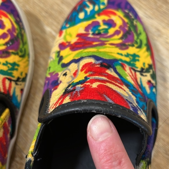 Steve Madden Floral Slip-On Sneakers Shoe Loafer Women’s 7.5 ECENTRCV - Picture 11 of 12